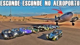 ESCONDE ESCONDE NO AEROPORTO A NOITE  FORZA HORIZON 3  GAMEPLAY [upl. by Kcirnek]