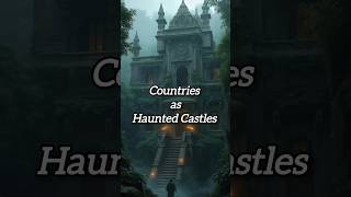 quotCountries as Haunted Castlesquot by AI aiimages haunted castle countries hauntedhouse [upl. by Lokim303]