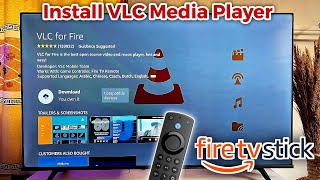 How to Install VLC Media Player Firestick [upl. by Enilram243]