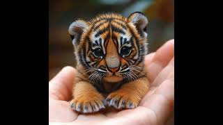 Tiny Tiger Cub Turns Fierce 🐯💕 From Adorable to Ferocious [upl. by Devaney215]