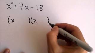 Factoring Quadratic Expressions Pt 1 [upl. by Salot]