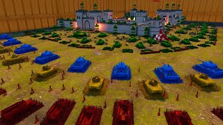 Green ARMY MEN Fortress Under Siege by EVERY Toy Army  Attack on Toys [upl. by Merralee]