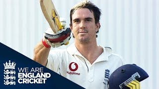 Kevin Pietersens Maiden Test Hundred 5th Ashes Test The Oval 2005  Highlights [upl. by Ace]