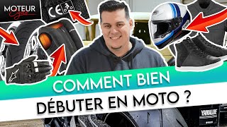 🏍️ Equipement entretien conduite Nos meilleurs conseils pour débuter à moto   Moteur Cycle [upl. by Awram717]