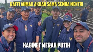 RAFFI AHMAD AKRAB SAMA SEMUA MENTRI KABINET MERAH PUTIH [upl. by Ahsaz]