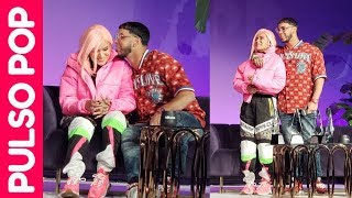 ANUEL AA revela como se enamoro e hizo novio de KAROL G 😍  LATIN MUSIC WEEK [upl. by Hestia]