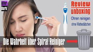 Spiral Ohrreiniger  Schrott Ohren reinigen ohne Wattestäbchen 🙃Ohrenschmalz entfernen 1 [upl. by Noved]