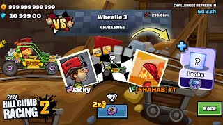 📢 DUNE BUGGY WHELIE IN FEATURED CHALLENGES  Hill Climb Racing 2 [upl. by Sauls]