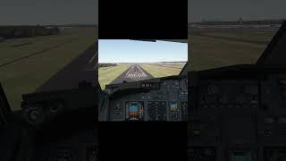 Cockpit View PMDG 737800 Landing at Brisbane Airport in MSFS2020 🛬🌟 [upl. by Ecnerret296]