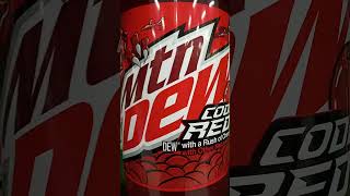 Mountain Dew Code Red Soda shorts mountaindew soda [upl. by Aennaej143]