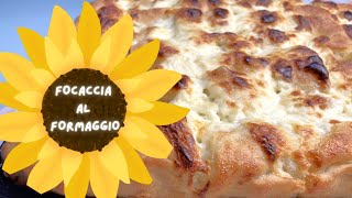 Focaccia al formaggio ricetta soffice e deliziosa laricettaperte [upl. by Leigh237]