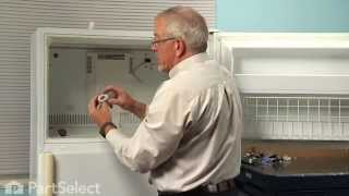 Refrigerator Repair  Replacing the Evaporator Fan Motor Whirlpool Part  61004888 [upl. by Chiquia]