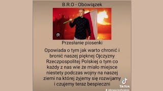 BRO  Obowiązek Wersja Instrumentalna [upl. by Natalina142]