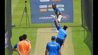 How Rohit Sharma plays spin at nets I Indian Cricket Team [upl. by Ajiram]