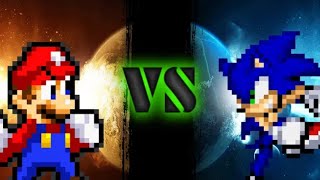 Sonic vs Mario RIVAL RAPS ft trextrackinOG amp ragecooper amp Demo3 amp CamSteady [upl. by Ade]