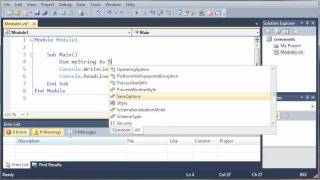 Visual Basic Tutorial  8  Variables [upl. by Cyma]