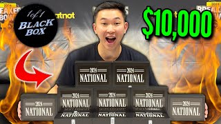 I OPENED TEN INSANE 2024 PANINI NATIONAL BLACK BOXES WITH GUARANTEED 11s 10000 😱🔥 [upl. by Ettener]