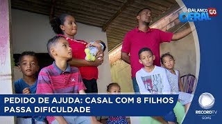 PEDIDO DE AJUDA CASAL COM 8 FILHOS PASSA DIFICULDADE [upl. by Minda396]