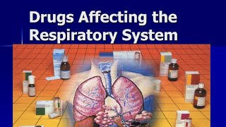 Pharmacology Drugs acting onRespiratory system Part1 Antiasthamatics Bronchodilators Decongestants [upl. by Wharton12]