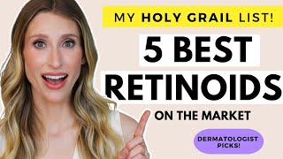 My Holy Grail Retinoids List  Dermatologist Picks [upl. by Harrow]