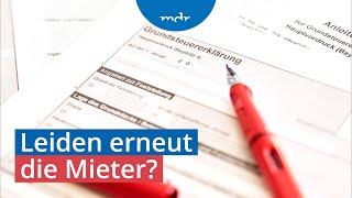 Neue Grundsteuer trifft einige Mieter mit voller Wucht  Plusminus  MDR [upl. by Sahcnip]