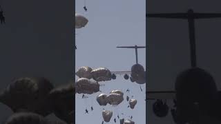 The US Army Paratroopers Static Line Jump 🪂 [upl. by Aneertak]