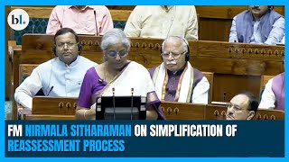 FM Nirmala Sitharaman on simplification of reassessment process in Budget [upl. by Hadias123]