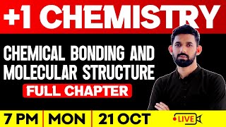 Plus One Chemistry  Chemical Bonding and Molecular Structure  Full Chapter  Exam Winner Plus One [upl. by Ball]