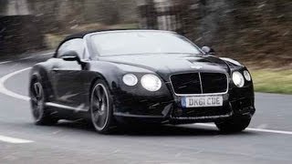 evo Diaries Bentley Continental V8 GTC video review [upl. by Villada]