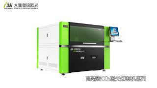 High Precision CO2 Laser Cutting Machine CMA0606DGA [upl. by Rains]