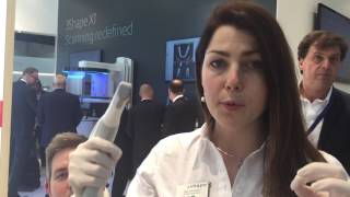 IDS 2017 3Shape TRIOS 3 wireless intraoral scanner demo [upl. by Ahsieni80]