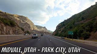 Midvale Utah to Park City Utah Drive with me in Utah [upl. by Mehta]