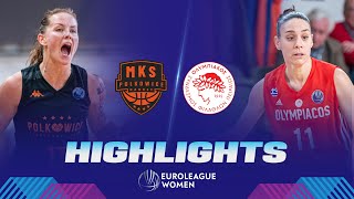 BC Polkowice v Olympiacos SFP  Gameday 9  Highlights  EuroLeague Women 202223 [upl. by Nnaylime696]