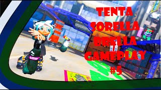 Tenta Sorella Brella Gameplay 5  Splatoon 3  Anarchy Battle RM [upl. by Barbie]