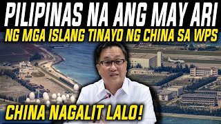 CHINA NAGALIT MGA ISLAND NA TINAYO NG CHINA SA WPS PAGMAMAY ARI NA NG PINAS REACTION AND COMMENT [upl. by Anilejna]