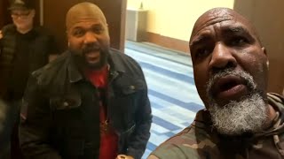 Shannon Briggs Confronts Rampage Jackson Face To Face [upl. by Iahc]