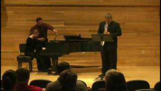 Aeolian Song from Concertino for Alto Saxophone  Warren Benson [upl. by Noivax]