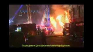 Boston 8 Alarm Fire 12313 With Fire Radio Audio [upl. by Salomi]