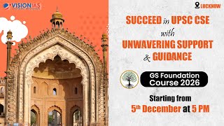 Lucknow GS Foundation Course 2026  Starts from 5th December 5 PM [upl. by Worra]