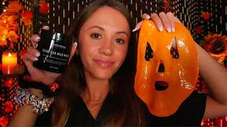 ASMR  The Most Relaxing Fall Spa amp Pampering 🍁 skincare amp scalp treatment [upl. by Modesty998]