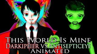 Darkiplier VS Antisepticeye darkiplier antisepticeye markiplier jacksepticeye [upl. by Eilyw]