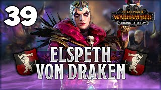 THE UNSTOPPABLE PURPLE STORM OF DEATH Total War Warhammer 3  Elspeth Von Draken IE Campaign 39 [upl. by Aker]