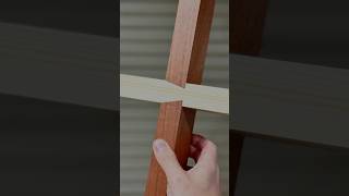 I made cross halflap joint with dovetailed shorts [upl. by Itsirk]