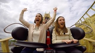 The Tayto Park Cú Chulainn Roller Coaster [upl. by Swamy]