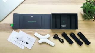 QardioCore  Wireless Continuous ECG Monitor Unboxing [upl. by Ulda]