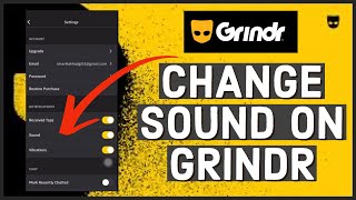 How To Change Notifications Sound on Grindr App 2023 [upl. by Anerda]