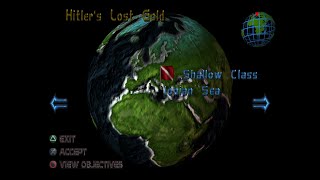 Treasures of the Deep PS1 Playthrough  M3 Hitlers Lost Gold [upl. by Itch291]