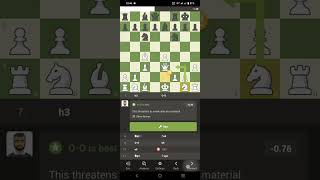 Centre Game Checkmate in 17 Moves paulsen Attack berger Variation [upl. by Akoyn]