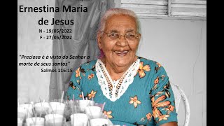 Culto Fúnebre e Sepultamento Ernestina Maria de Jesus [upl. by Monika]