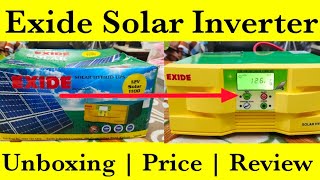 Review of Exide Solar UPSInverter 1100 model [upl. by Varick]